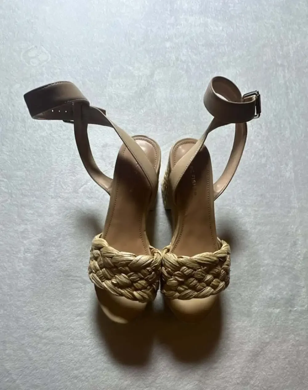 Marc Fisher Steele Jute Platform Sandals